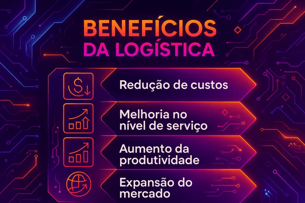 beneficios da logistica