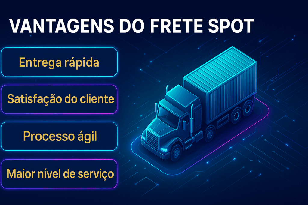 vantagens do frete spot