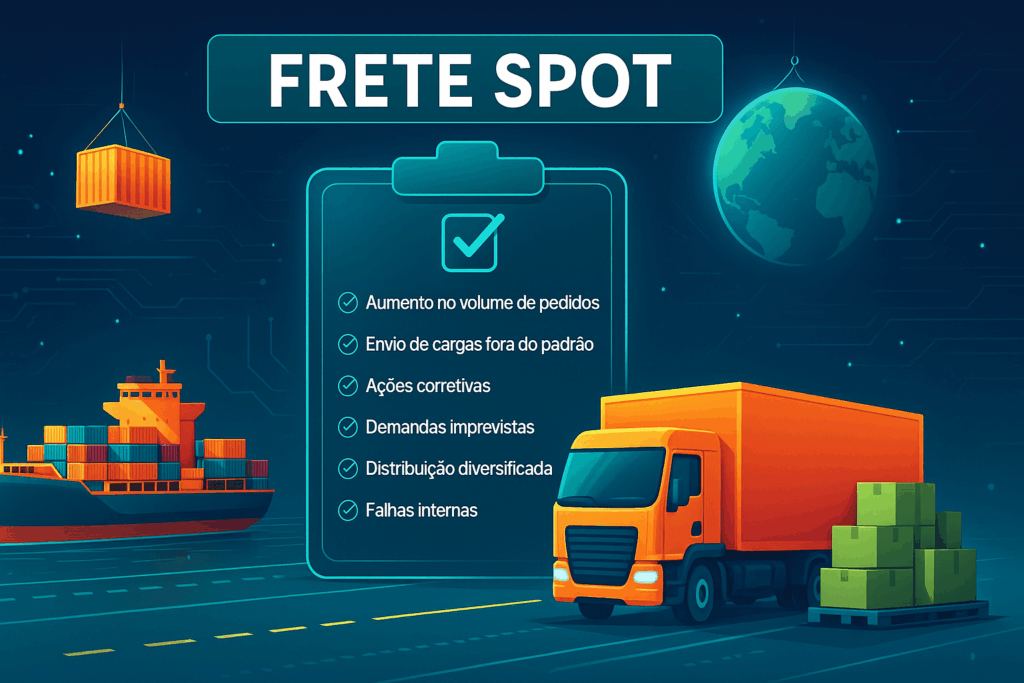 quando contratar o frete spot
