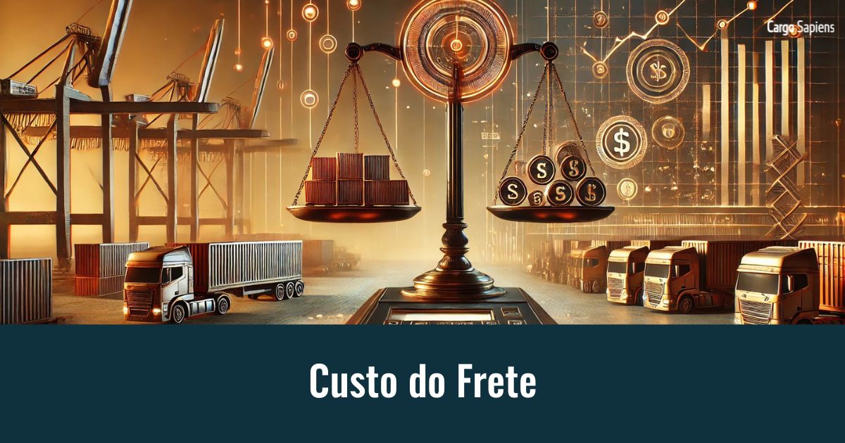 custo do frete