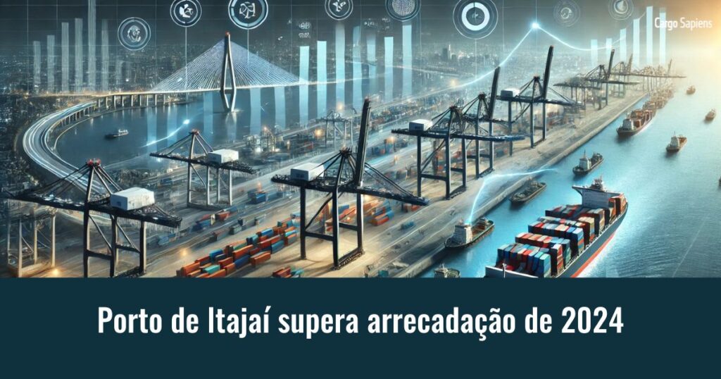 porto de itajai supera arrecadacao de 2024