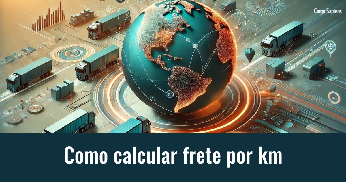 como calcular frete por km