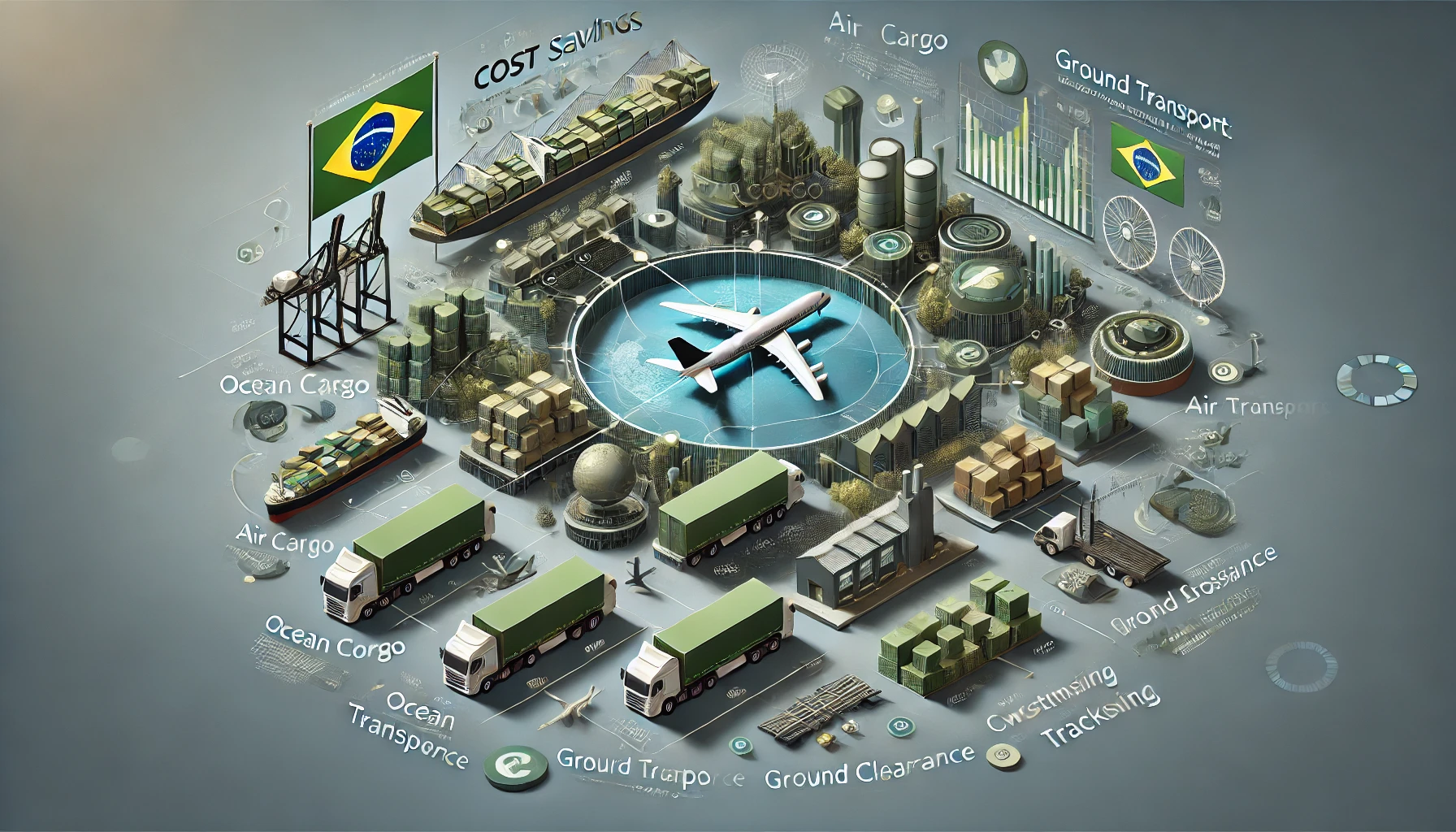 como economizar na logistica internacional