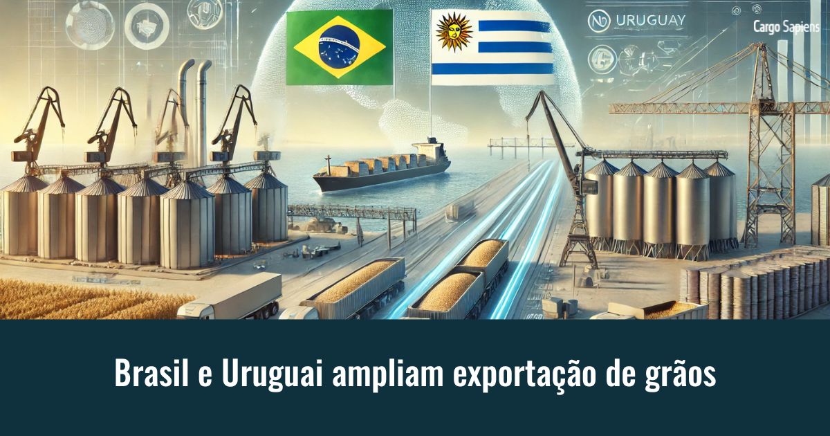 brasil e uruguai ampliam exportacao de graos