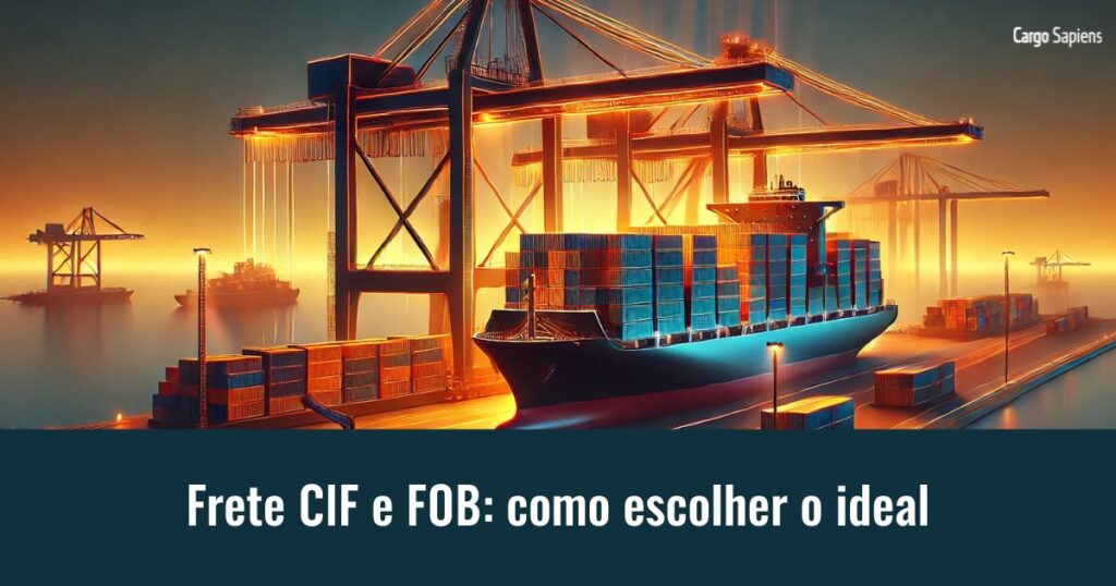 frete cif e fob