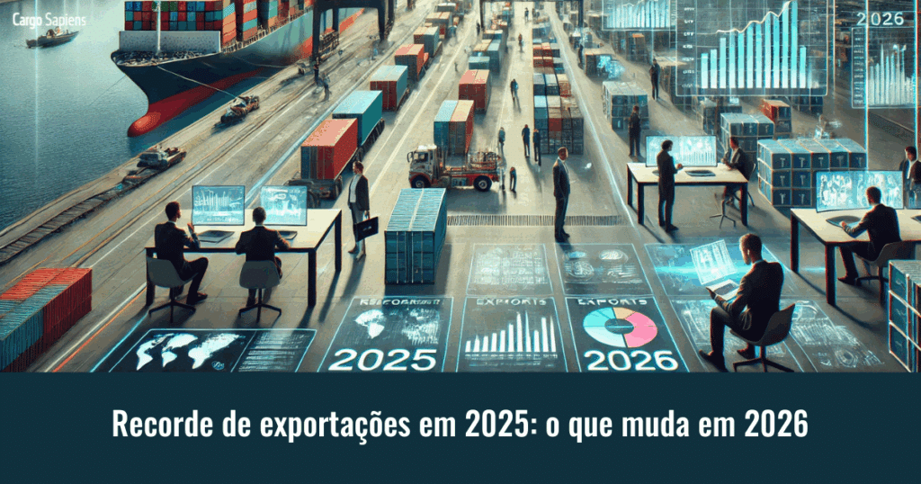 recorde de exportações em 2025