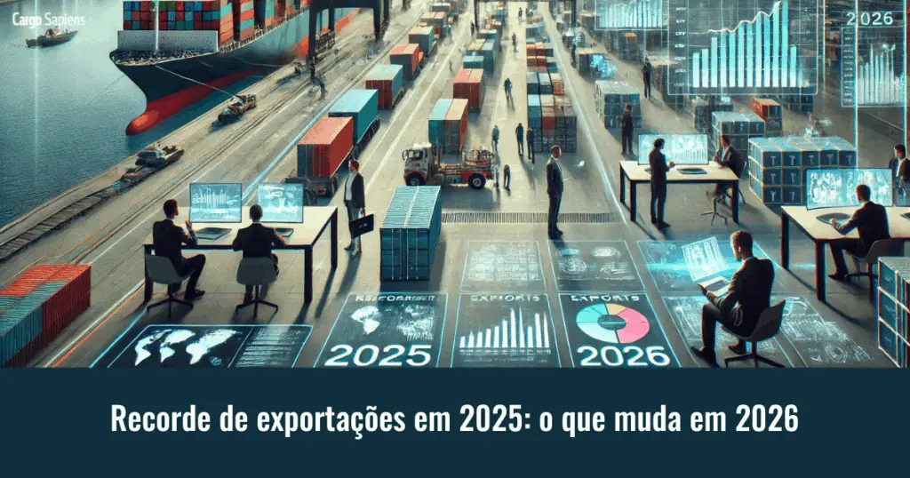 recorde de exportações em 2025