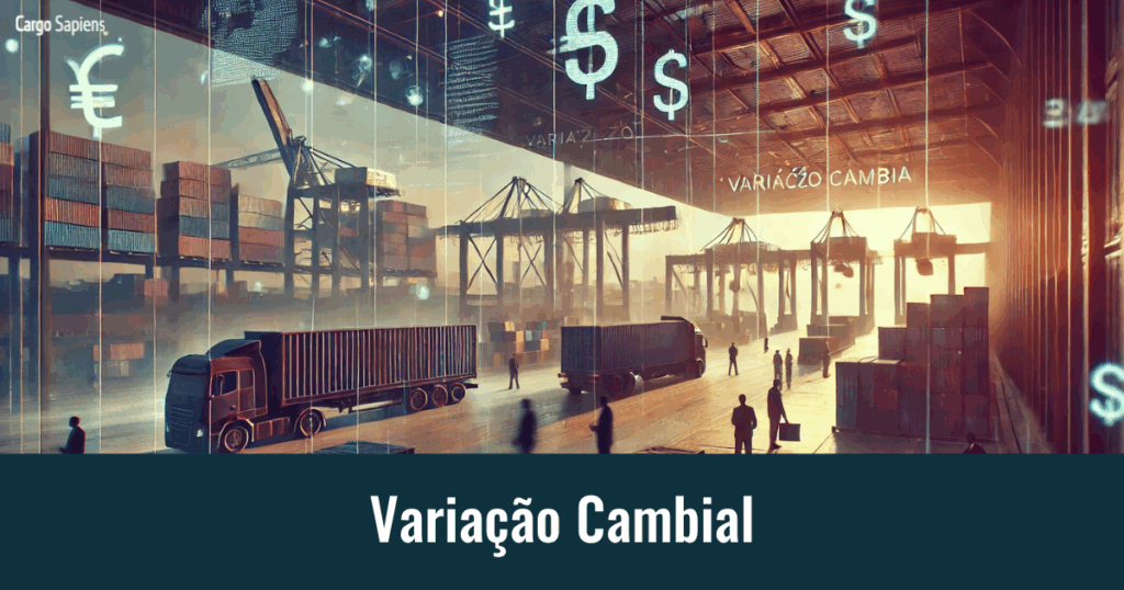 variação cambial