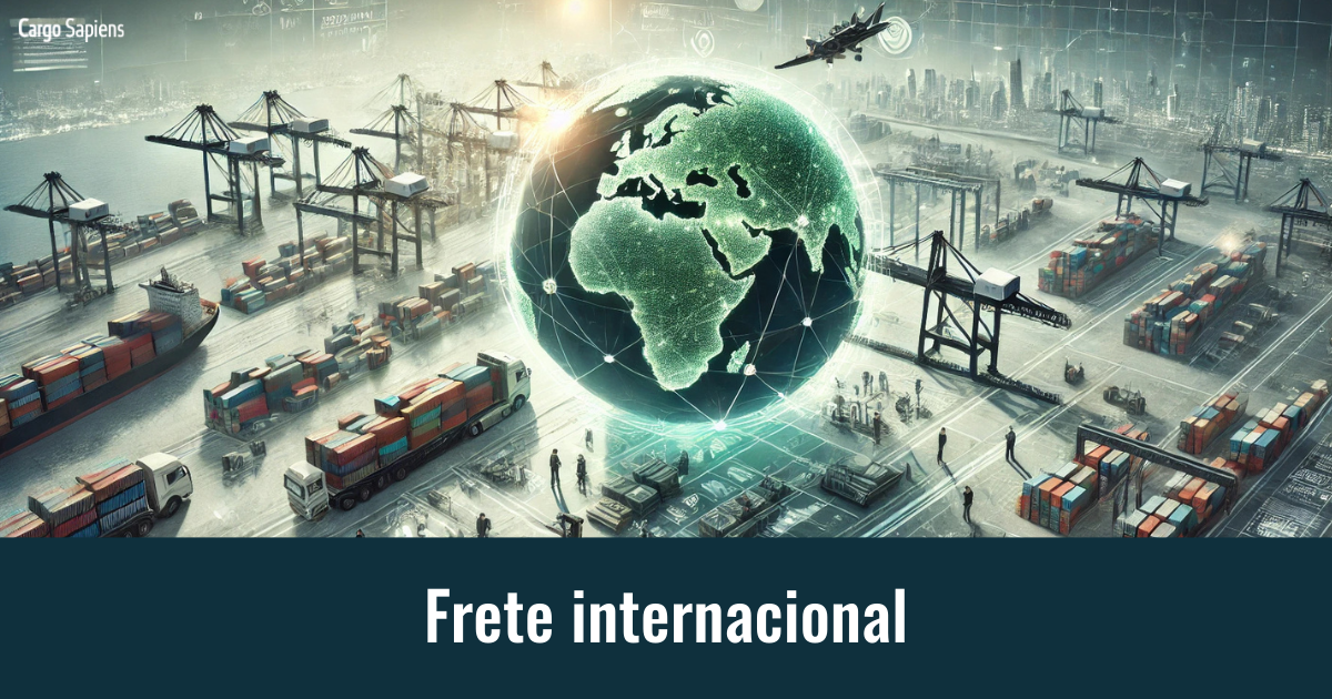 frete internacional